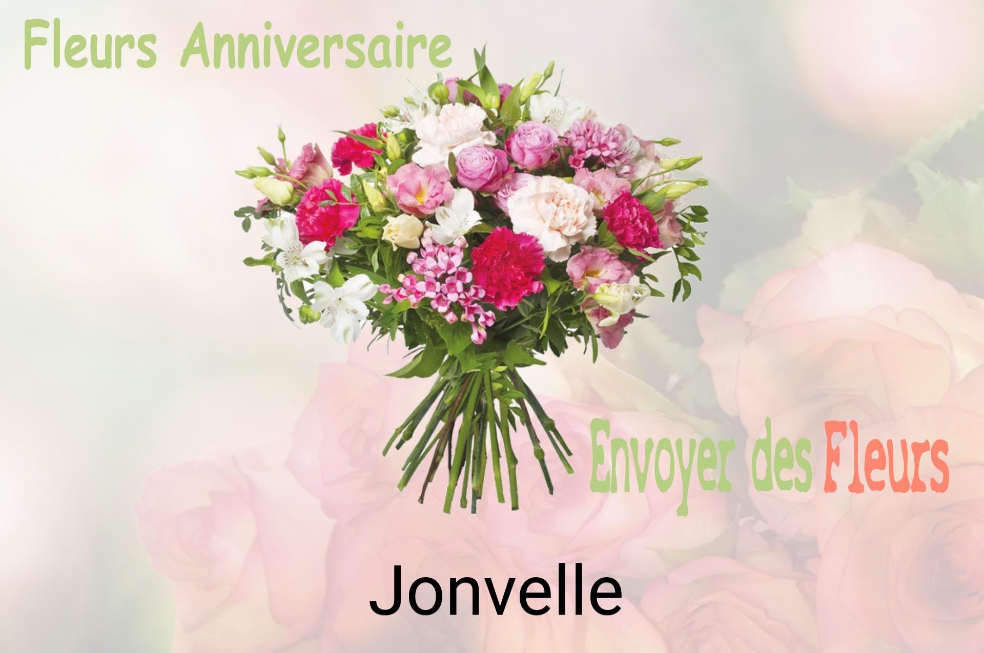 Bouquet de fleurs d’anniversaire livré à Jonvelle